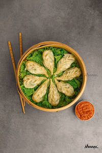 Chicken Steam Momo 6 Pc