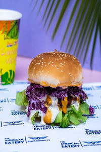 Green Boy Falafel Burger