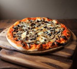 Cheese Mushroom Pizza