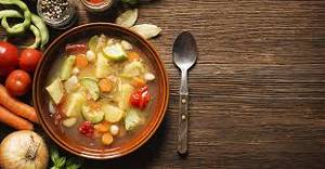 Veg Garlic Soup