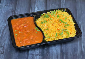 Matar Pulao With Rajma