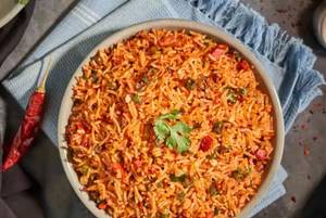 Veg Cheese Garlic Fried Rice