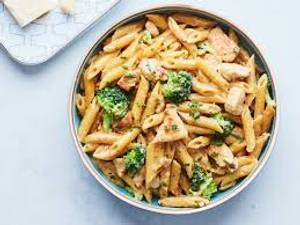 Fish Alfredo Pasta