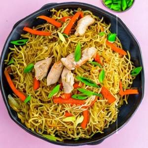 Chicken Singapore Noodles