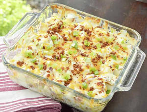 Baked Macroni (with Pineapple)