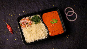 Dal Makhani Rice Bowl