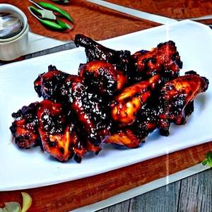 Grilled Chicken Wings Barbeque Sauce