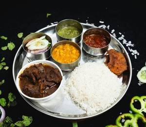 Basmati Rice With Mutton Curry