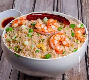 Prawns Tripple Schezwan Fried Rice