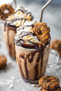 Brownie Caramel Shake 