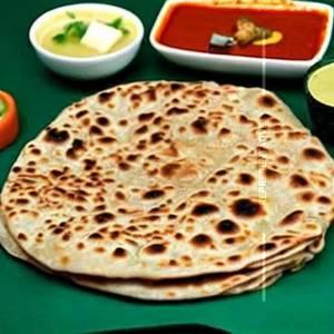 Mutter Paneer Paratha