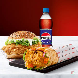 Korean Tangy Roll & Zinger Chicken Meal