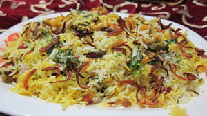 Veg Hyderabadi Biryani