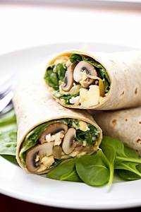 Crunchy Mushroom Wrap