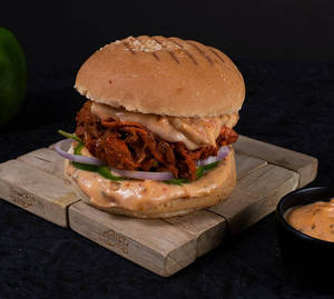Pulled Chicken Burger