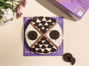 Cookie And Cream Waffle Cake