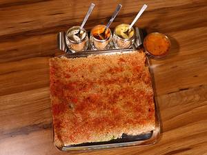 Mysore Rava Paneer Dosa