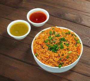 Schezwan Sweet Corn Fried Rice