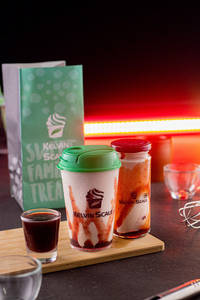 Raspberry Milk Shake