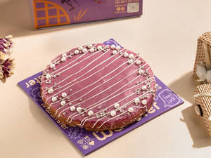 Blueberry Waffle Cake