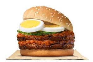 Crunchy Egg Burger 