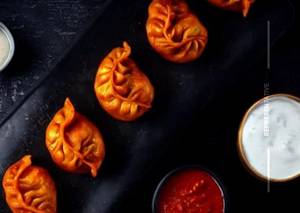Chicken Tikka Fried Momos