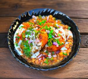 Cheese aloo chaat
