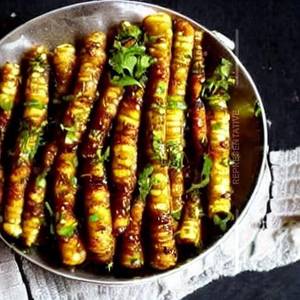Baby Corn Chilly/pepper