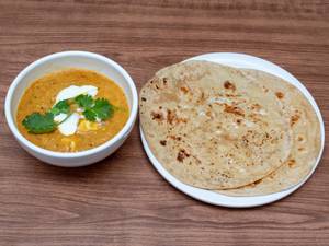 Paneer + 2 butter roti 