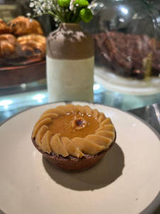 Mini Hazelnut Praline Tart