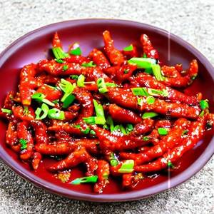 Squid Chilli Dry Fry