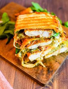 Chicken Ham N Sausage Sandwich