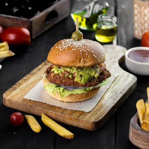 Mexican Cottage Cheese Burger