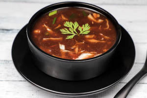 Veg hot  & sour soup