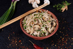Mushroom Noodles