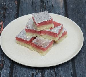 Pink Coconut Burfi