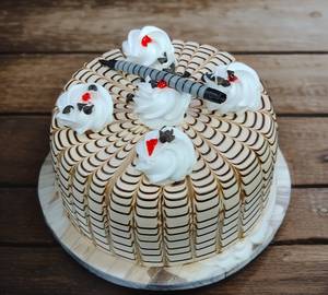 Eggless Choco Chips Cake