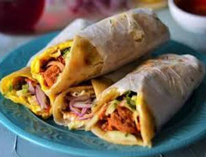 Egg Peri Peri Chicken Roll