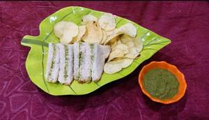 Bread Butter Chutney Sandwich