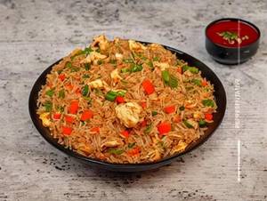 Schezwan Chicken Fried Rice