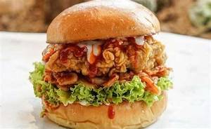 Fiery Chicken Burger 