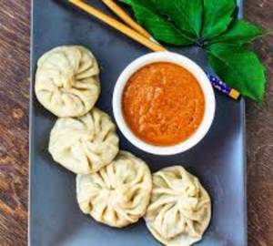 Mixed Veg Steamed Momos [5 Pieces]
