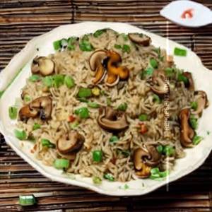 Mushroom Fried Rice                                                       