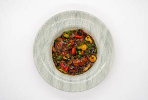 Roasted Lamb In Black Pepper Sauce