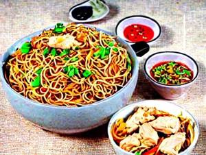 Chicken Singapore Noodles