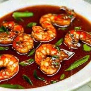 Prawns Oyster Sauce