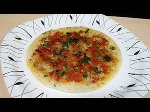 Onion Tomato Uttapam
