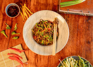 Buckwheat Noodles With Truffle Oil