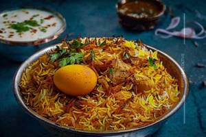 Egg Dum Biryani [Half]