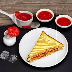 Tomato Omelette Sandwich